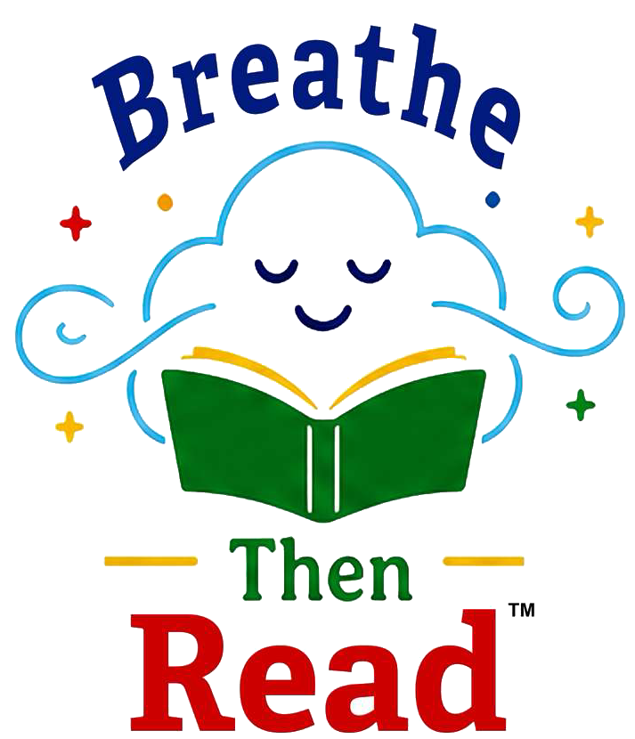 Breathe then Read Logo