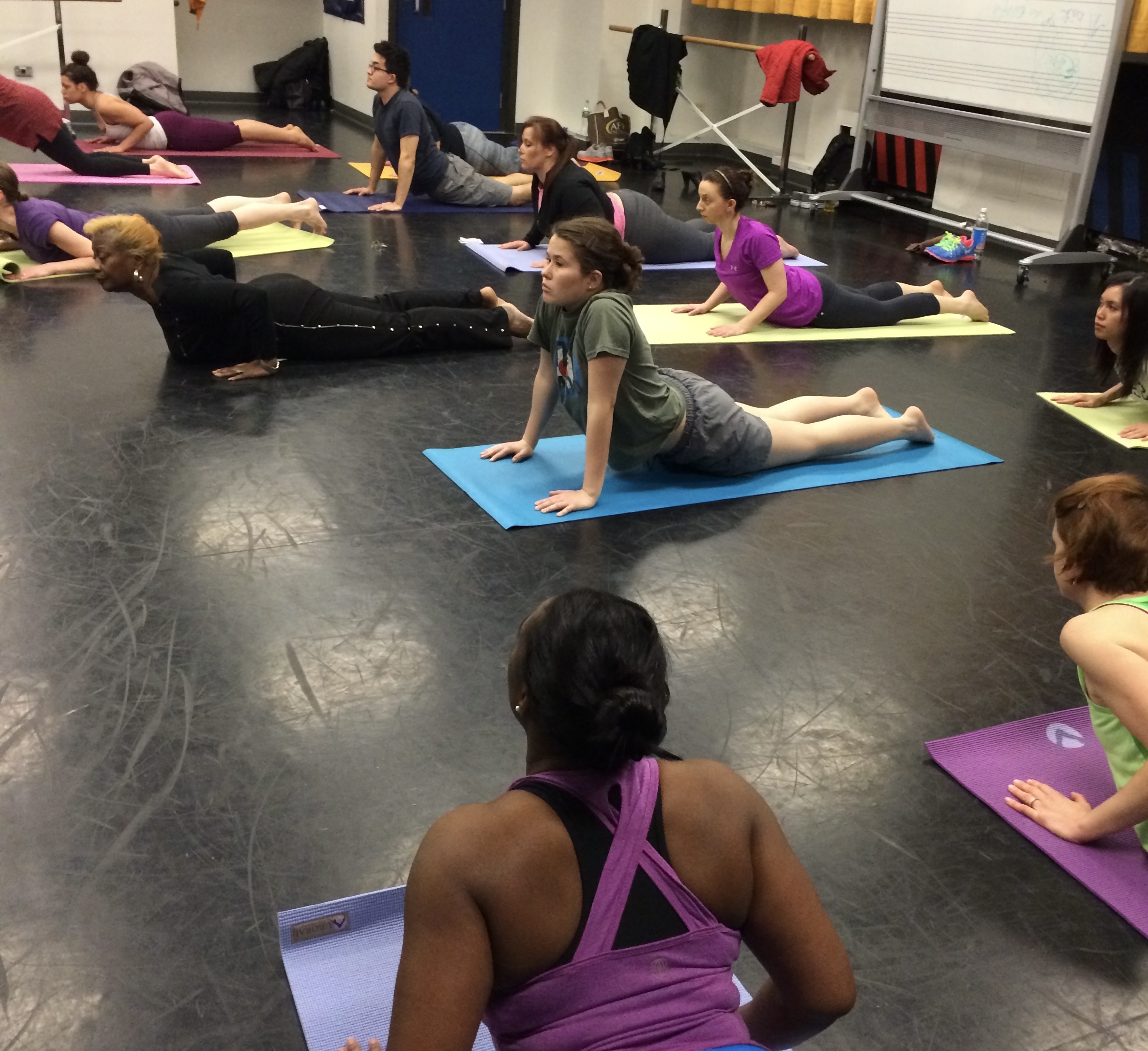 Corporate yoga Audible Panasonic