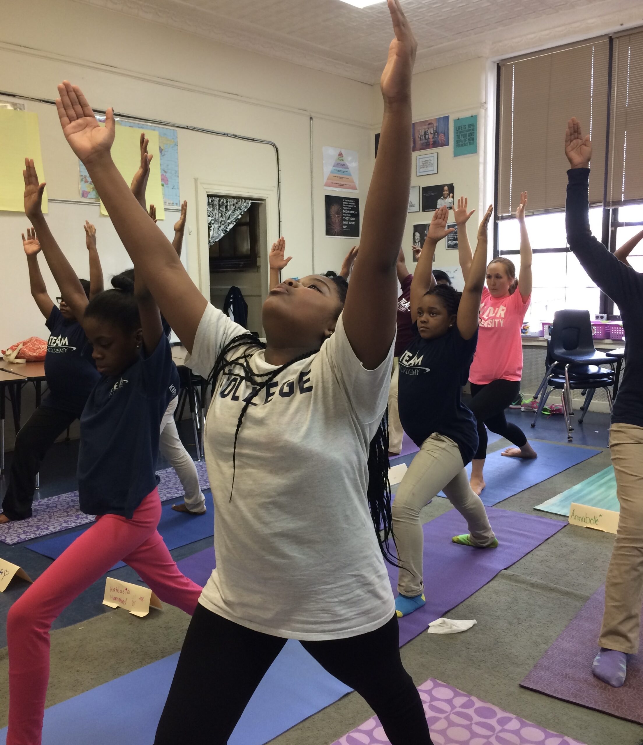 Founding of Newark Yoga Movement